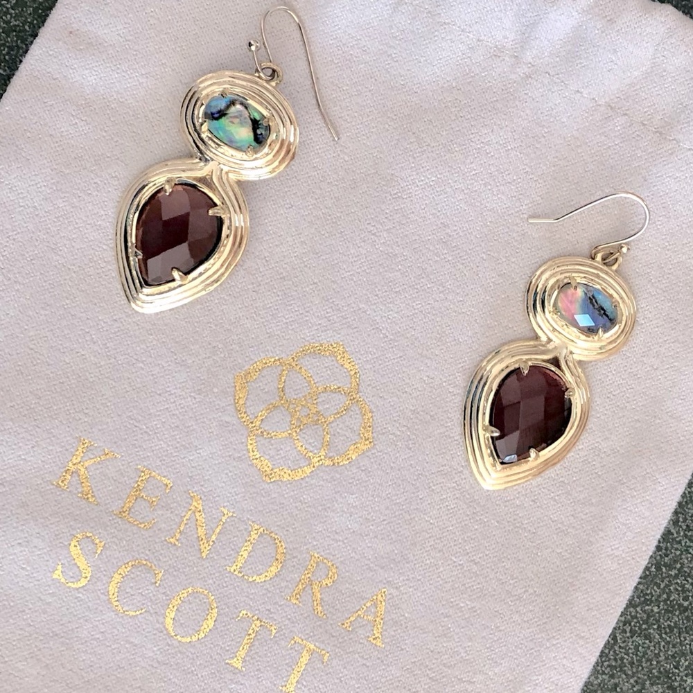 ✨💜✨VGUC Kendra Scott Mystic Bazaar Yira Earrings